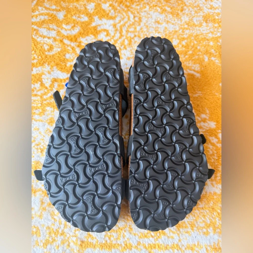 Birkenstock Womens Dark Gray Sandals - Picture 2 of 3